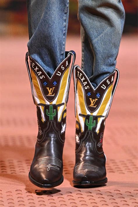 fake louis vuitton cowboy boots